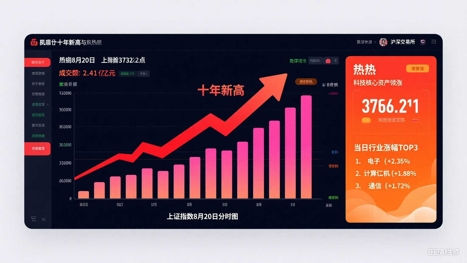 滬指再創十年新高，科技核心資產受追捧，醫藥行業政策引關注